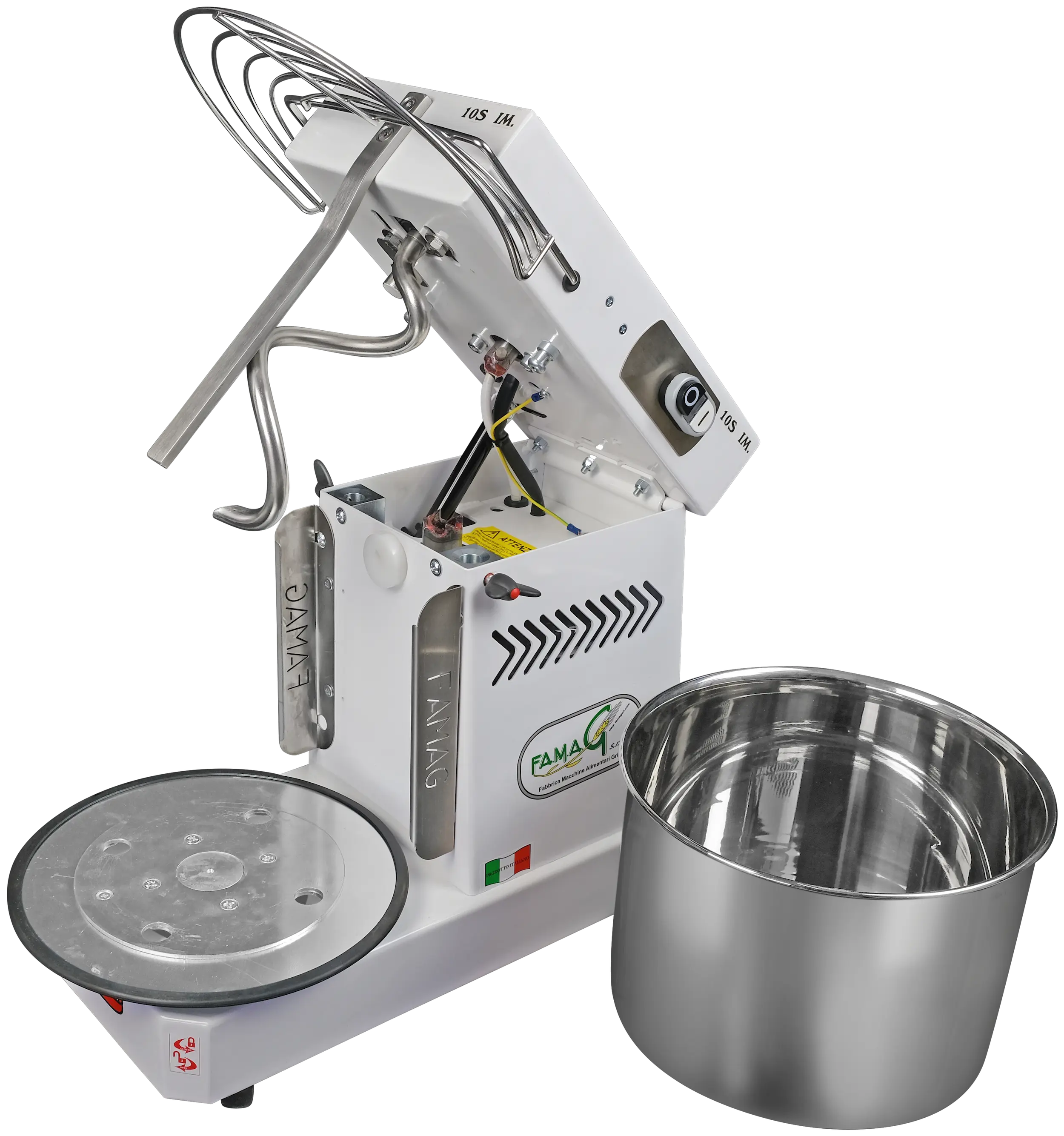 Titling head spiral mixers 10KG image