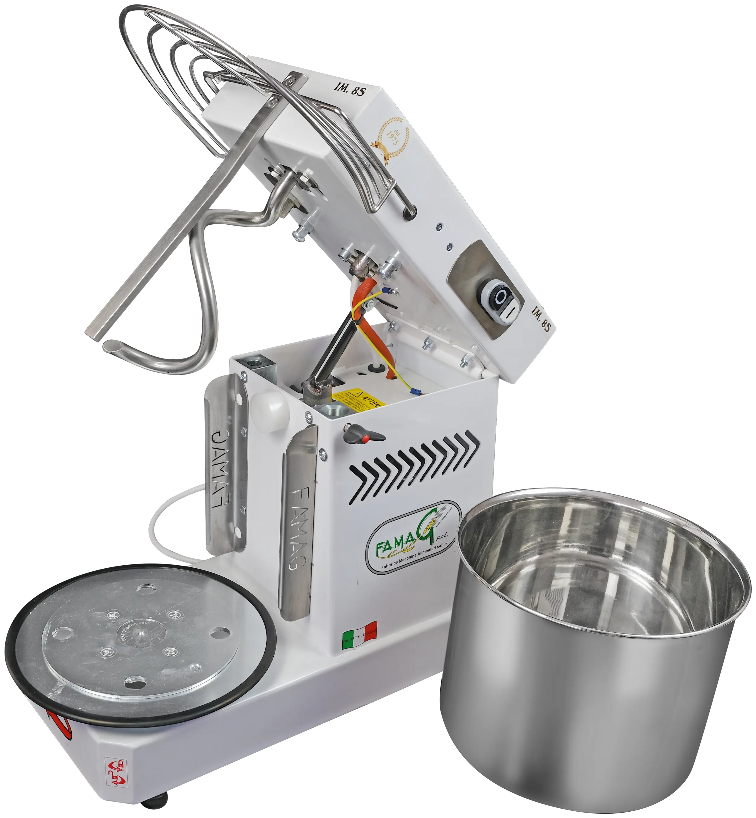 Titling head spiral mixers 8KG image
